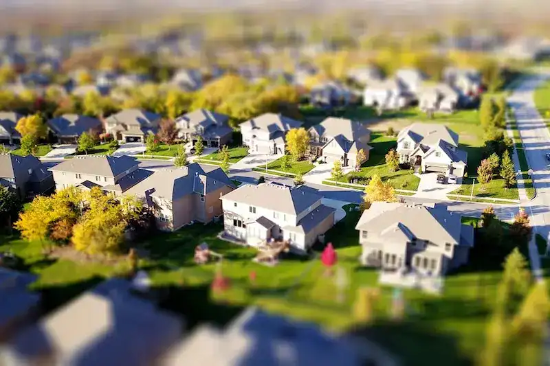 california property market residential neighbourhood
