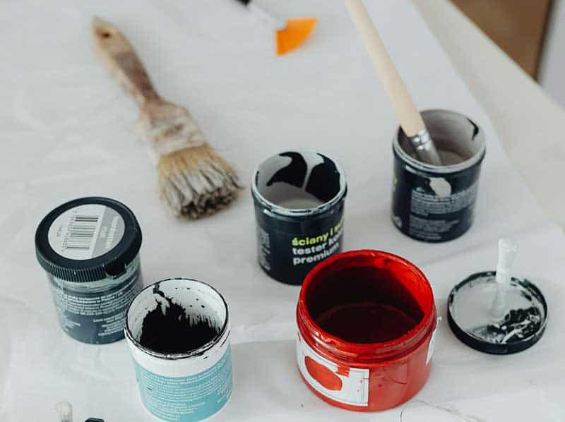 maintenance and repairs with paint in rental property in LA